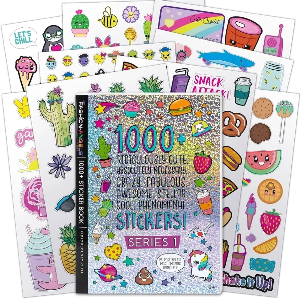 Sticker Book - 1000+ Cute Stickers